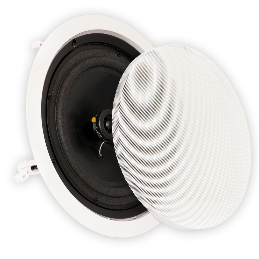 Theater Solutions CS8C In Ceiling 8" Speakers Surround Sound Home Theater Pair - image 2 of 5