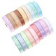 thumbnail image 5 of KAKOWELY 18 rollos de cintas para envolver regalos, cintas decorativas para pasteles, herramientas para hacer manualidades., 5 of 5