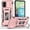 Rose Gold, variant on HCTian for A71 5G Phone Case with Camera Cover,360° Rotate Magnetic Ring Kickstand Military Double Armor Rugged Heavy Duty Full Body Shockproof Shell for A71 5G Cases