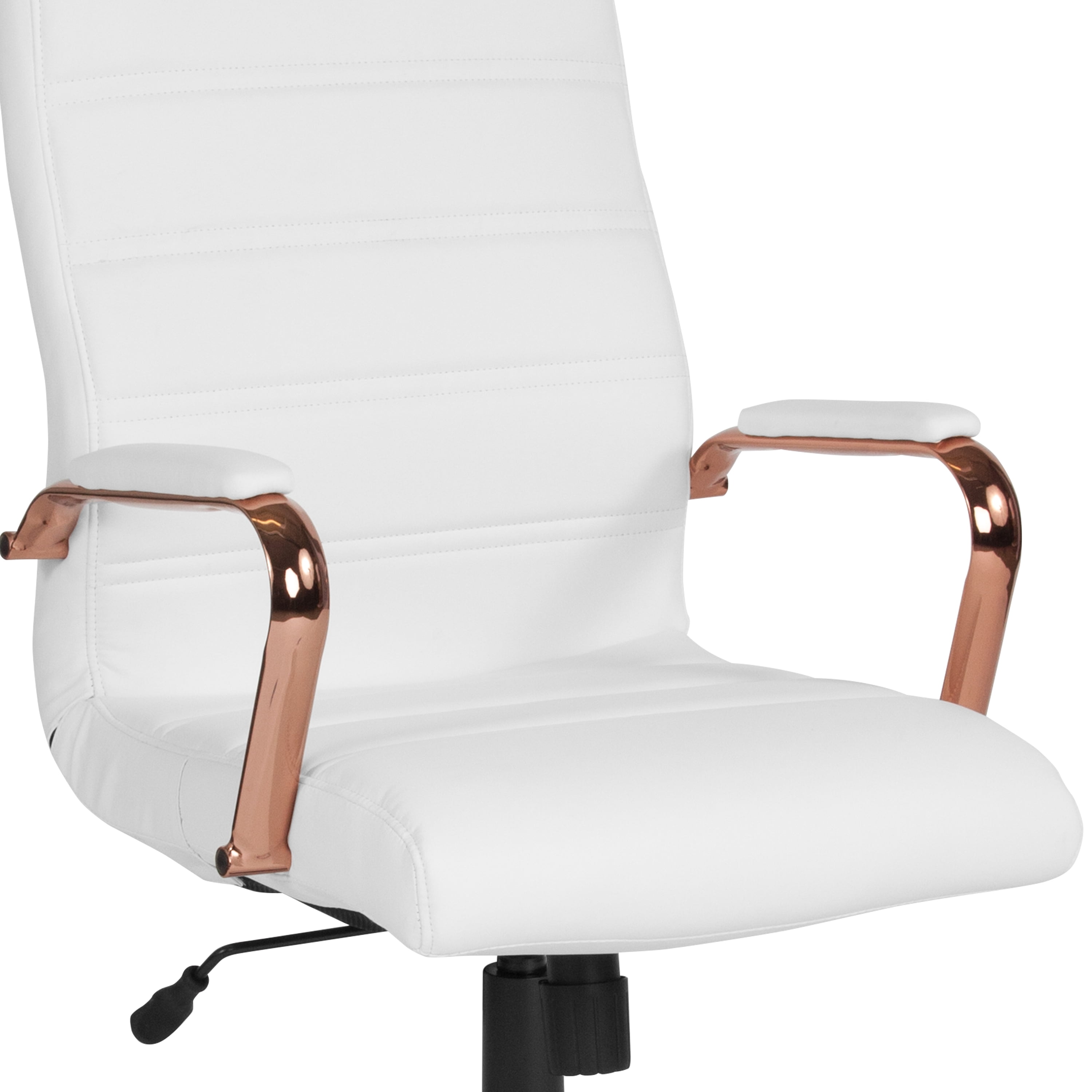 Grey and rose gold office chair online