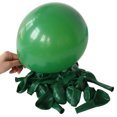 thumbnail image 3 of 100 globos de látex de 10 pulgadas para decoración de fiestas temáticas de cumpleaños, baby shower, juguetes inflables para niños, suministros de aniversario, globos mate, 3 of 5