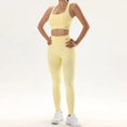 thumbnail image 5 of Traje de yoga para mujer, nuevos pantalones ajustados de cintura alta con caderas ajustadas y sujetador transpirable de secado rápido a prueba de golpes, 5 of 5