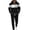 Black D, variant on Men Sweatsuits Sets Fashion Patchwork Long Sleeve Hoodies Jogger Sweatpants 2 Piece Casual Track Suits Mens Fall Winter Activewear Red K XXXL