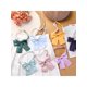 thumbnail image 5 of Corbatas de moño metálicas brillantes para mujeres, color sólido, con extremo cuadrado, preatadas, para uniforme, azul marino, talla única, 5 of 5
