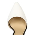 thumbnail image 4 of Breckelles AH81 Women Leatherette Buckle Pointy Toe Pump, 4 of 5