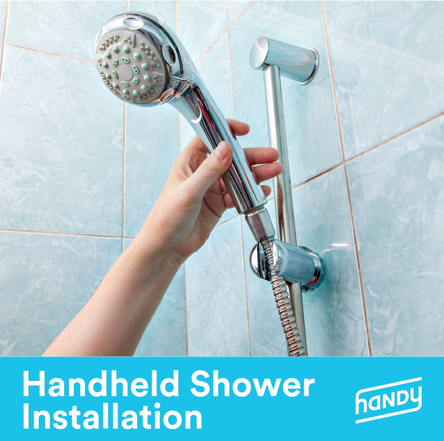 Handheld Showerhead Installation by Handy