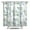 White-455, variant on Tidal Pool Shower Curtain - Tropical Seashell & Starfish Print, Water-Resistant Fabric with Anti-Splash Hem,84x72in