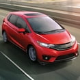 thumbnail image 2 of Spec-D Tuning Glossy Black Front Bumper Lip Spoiler Splitter 3PC Compatible with 2014-2017 Honda Fit, 2 of 7