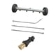 thumbnail image 1 of Limpiador de Chasis para Lavadora a Presión Cepillo Limpiador Bajo Carro con Barra Inclinada Y Recta Adaptador de Latón Incluido Herramienta Resistent negro, 1 of 9