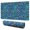 Blue Cartoon Dinosaurs-3, variant on Long Mouse Pads for Desk,Blue Cartoon Dinosaurs Party Pattern Desk Mats on Top Of Desks, Desk Mouse Pad Extra Large with 3mm Non-Slip Base and Stitched Edge for Gaming,Office,Work,Home 31.5"x11.8"