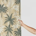 thumbnail image 3 of GOSMITH Palm Tree Retro Summer Decoration Shower Curtain for Bathroom, Multiple Sizes White, 3 of 7