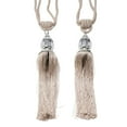 thumbnail image 3 of 2×Luxury Curtain Holdbacks Rope Tie Backs Tassel Tiebacks Beaded Ball Decor Pair, 3 of 5