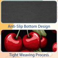 thumbnail image 4 of Cherry Square Desk Mat, 8.3x9.8 Inch, Non-Slip Rubber Bottom, Printed, Suitable for Office and Gaming - Gaming Mousepad and Mouse Pad, 4 of 6