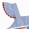 thumbnail image 4 of CAUYDY 4th Of July Outfits Toddler Girl 6 12 18 24 Months 2T 3T Fourth of July Clothes Infant American Flag Print Suit (Sizes 18-24 Months,Blue), 4 of 6
