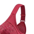 thumbnail image 4 of Aofany Bras for Women Front Closure No Underwire Comfort Senior Wireless Snap Closing Bra, 34B/C-46B/C, 4 of 5