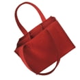 thumbnail image 2 of Yuarrent Bolsa de almacenamiento de fieltro plegable reutilizable cerveza vino beber 6 ranuras contenedor de transporte extraíble bolso de mano Almacenamiento y organización del hogar Vino rojo, 2 of 6