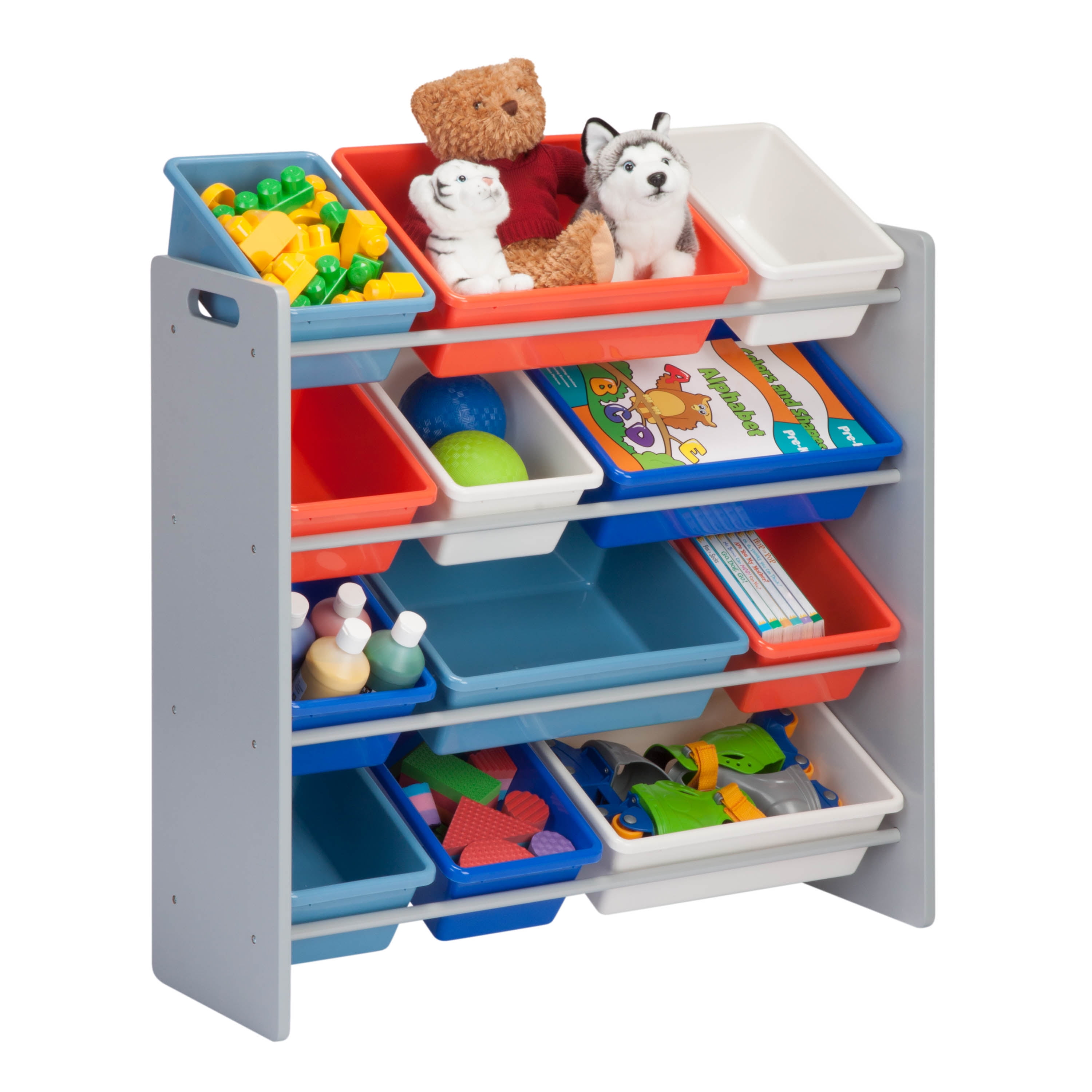 Baby Bath Toy Plastic Organizer Box Toddler Kid Household Storage Basket D 