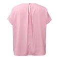 thumbnail image 2 of GEORGE G BLUSA CR MC CON DOBLADILLO LISA, 2 of 4