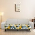 thumbnail image 5 of ZUXONGSY Lemon Couch Cushion Covers Sofa Seat Cushion Slipcovers Spandex Couch Seat Cushion Slipcover Wrinkle Resistant Sofa Couch Cover Decorative Cover for Dining Room 50x27.5x9 in, 5 of 5