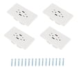 thumbnail image 1 of USB Wall Outlet USB Wall Charger US Wall Socket Charger US Wall Socket Electrical Outlet Panel For Home Office, 1 of 8