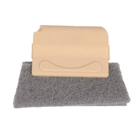 

Smrinog Groove Cleaning Window Brush Corners Gaps Household Cleaner Tool (Beige)