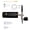 Black-0.5mm, variant on Rechargeable Air Brush Model Multipurpose Gravitational Feed Sprayer For Sprayer Makeup Art Craft Tattooing Cake