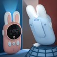 thumbnail image 2 of Transceptor de juguete brillar Comunicador Conejo Mini Walkie Talkie para niños, 2 of 5