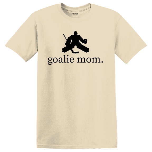 Goalie Mom Hockey Game Day Goalie Mom Sports Mom Hockey Player Mom T-Shirt