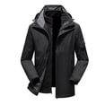 thumbnail image 2 of Somuwie Clearance Men's 3 in 1 detachable ski suit windproof waterproof thickened mountaineering jacket, 2 of 3