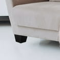 thumbnail image 4 of OATIPHO Furniture Legs Black Plastic and Metal for Sofas and Cabinets 4Pcs, 4 of 5