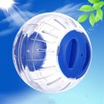 thumbnail image 3 of Flmtop Fun Running Ball Plastic Grounder Jogging Hamster Pet Small Exercise Toy 12cm Blue, 3 of 8