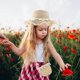 thumbnail image 2 of Conjuntos de sombrero para el sol y mini bolso cruzado para niñas, sombrero de paja de verano para playa y mini bolso, sombrero de paja con flores, 2 of 5