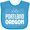 Turquoise, variant on Inktastic Portland Oregon Biking Boys or Girls Baby Bib