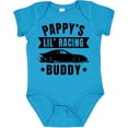 thumbnail image 3 of Inktastic Pappy's Lil' Racing Buddy with Car Silhouette Boys or Girls Baby Bodysuit, 3 of 5