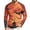 Red, variant on Dwelliawo Halloween Shirts for Men Pumpkin Spider Print Henley Vintage Shirt Bat Quick Dry Graphic Long Sleeve Funny Horror Costumes Saffron S