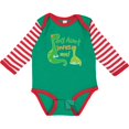 thumbnail image 3 of Inktastic My Aunt Loves Me Nephew Boys Long Sleeve Baby Bodysuit, 3 of 5