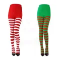 thumbnail image 4 of Medias Medias A Rayas Disfraz De Elfo Navideño, 4 of 6