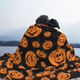 thumbnail image 4 of Halloween Pumpkin Spooky Seamless Pattern Blanket Soft Fleece Spring Warm Flannel Throw Blankets for Sofa Car Bedroom Quilt, 4 of 5