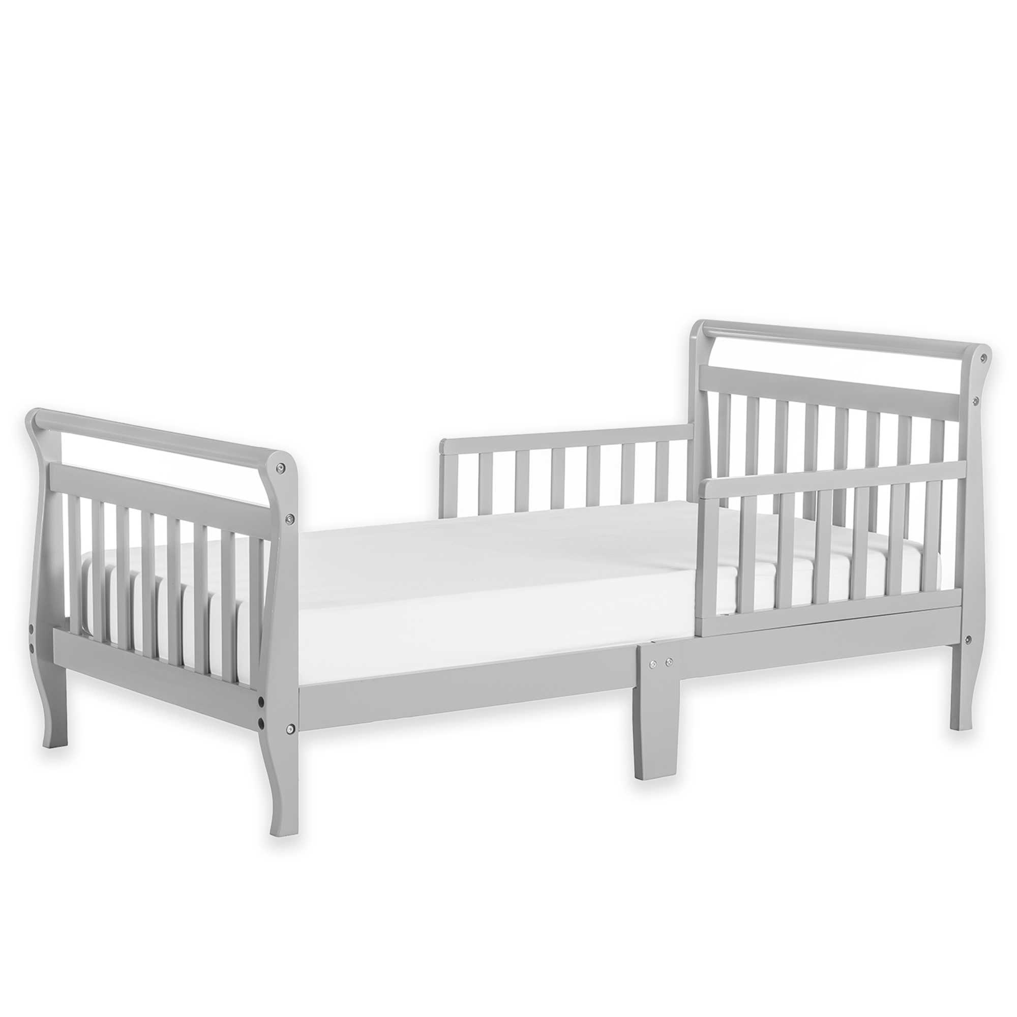 Dream On Me Sleigh Toddler Bed, White - image 4 of 4