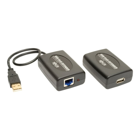 Tripp Lite USB Over Cat5 Extender Kit - USB extender - USB - over CAT 5 - 4 pin USB Type A / 4 pin USB Type A - up to 131 ft