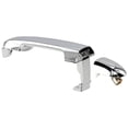 thumbnail image 2 of Passenger Side Front Exterior Door Handle Compatible with 2006-2010 Hyundai Sonata Chrome Without Key Hole 826513K000AA-PFM Limited SE GL GLS LX OE Replacement Outside Handle, 2 of 2