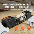 thumbnail image 2 of VEVOR Mini Lathe Machine 2.76'' x 6.3'' 24 V 96 W DIY Tools 7 Speeds comes with complete accessories, 2 of 9