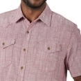 thumbnail image 3 of Wrangler Men's Short Sleeve Chambray Shirt, 3 of 3