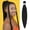 Black, variant on HOARBOEG 2Pcs 26 Inch Pre-Stretched Braiding Hair for DIY Box Braids & Twist Styles, Festival Party Synthetic Hair Extensions