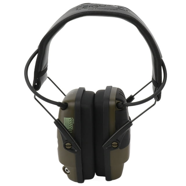 Cache-oreilles de Marcheur Casque de Jardin Tondage Chasse Réduction du Bruit Écouteurs Insonorisants Montés sur la Tête pour Écouteurs Prise de Son Chapeau Bordures