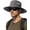 Dark Grey, variant on Mens Bucket Sun Hat UPF 80+ Wide Brim Hiking Fishing Beach Outdoor Hats