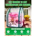 thumbnail image 2 of Mini Green House with Grow Light, Mini Greenhouse Indoor, 15W Full Spectrum Plant Lights & Timer for Seed Starter Tray, Indoor Outdoor Plants 24"x16"x20", 2 of 6