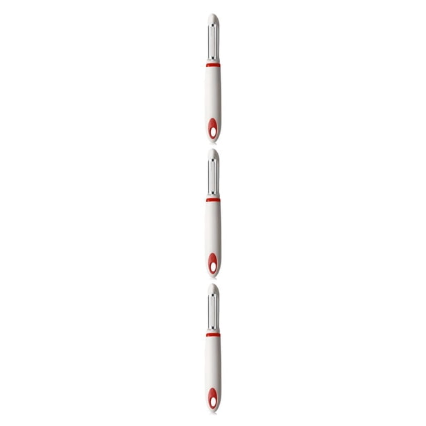 Ounissouiy Pelador de patatas de cocina de acero inoxidable, cepillador de frutas y verduras, rallador de alimentos seguro para melón y tomate rápido, Type1 NO1 Ounissouiy CBP115287