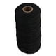 thumbnail image 1 of Toystoory 1 rollo de cuerda de algodón hecha a mano, 3mm de diámetro, cuerdas artesanales tejidas de un solo Color, 100m Artesanía Negro Toystoory HA5320-01B, 1 of 6