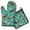 German Shepherd Dog, variant on German Shepherd Dog and Flower Kitchen Oven Mitt and Pot Holder Sets 2 Pcs for Baking, Cooking and Grilling, Heat Resistant Up To 392 °F